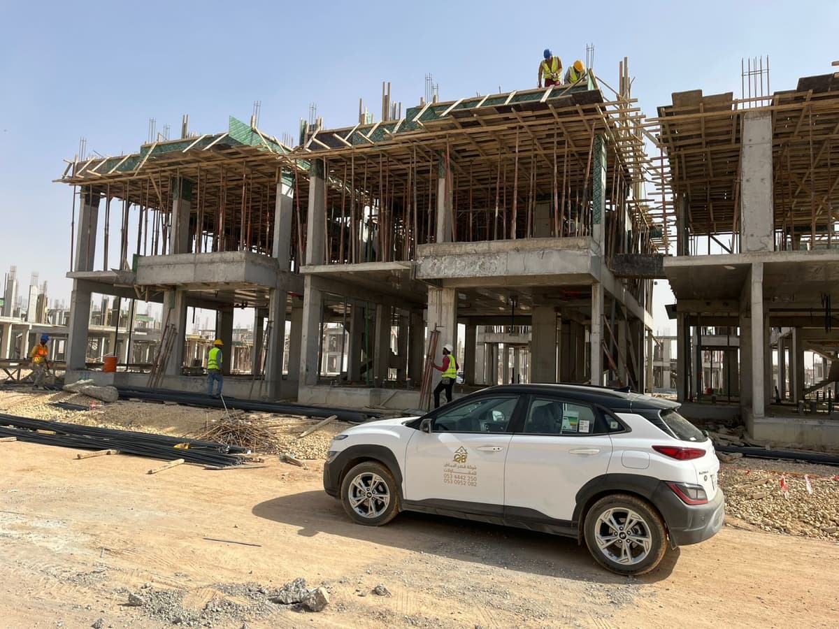 مشروع إنشاء 5 فيلات سكنية – حي الفرسان، الرياض